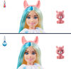 Barbie Cutie Reveal Fantasy Series Doll with Llama Plush Costume and 10 Surprises