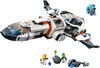 LEGO City Modular Galactic Spaceship Toy - Buildable Space Toy - with 4 Astronaut Minifigures & Alien Figure - 60446