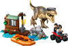 LEGO Jurassic World L'Évasion sur la Rivière du T.rex, Ensemble de Construction avec Figurine de Dinosaure, Cadeau de Jouet Amusant pour Enfants 76975