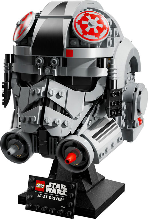 LEGO Star Wars: The Empire Strikes Back AT-AT Driver Helmet Building Set for Adults - Collectible Build-and-Display Set - 75429