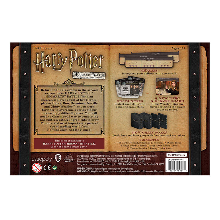 Harry Potter: Hogwarts Battle - The Charms and Potions Expansion Board Game - English Edition