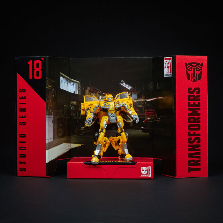 Transformers Transformers: Bumblebee Studio Series 18 - Figurine Bumblebee de classe de luxe.