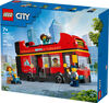 LEGO City Red Double-Decker Sightseeing Bus Toy, London Bus, 60407
