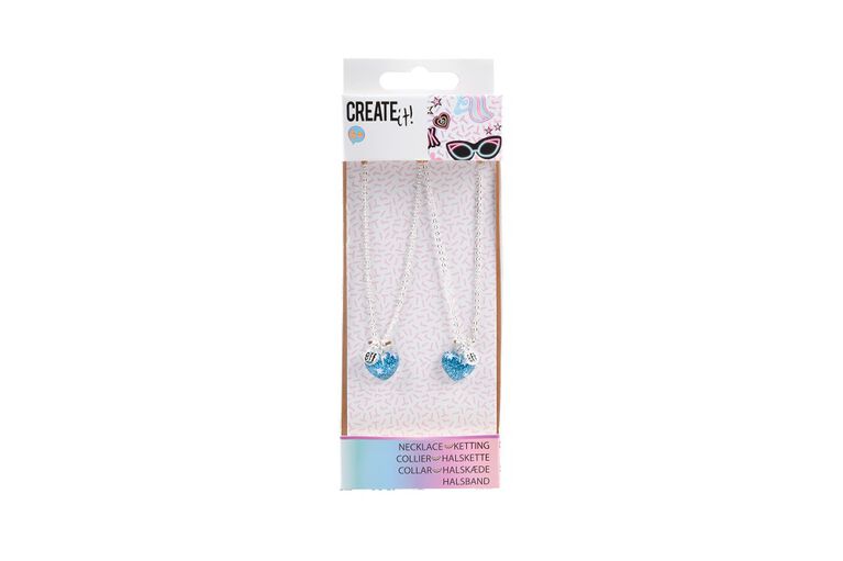 Create It! Pendentif Meilleures Amies Pack 2 En 1. (Sélectionné Au Aléatoire)