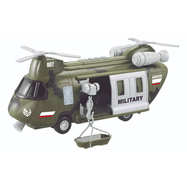 Dragon Wheels Military Helicopter