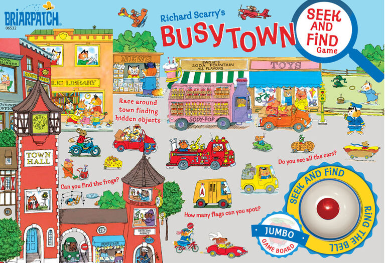 Richard Scarry Busytown Seek&Find Game - English Edition