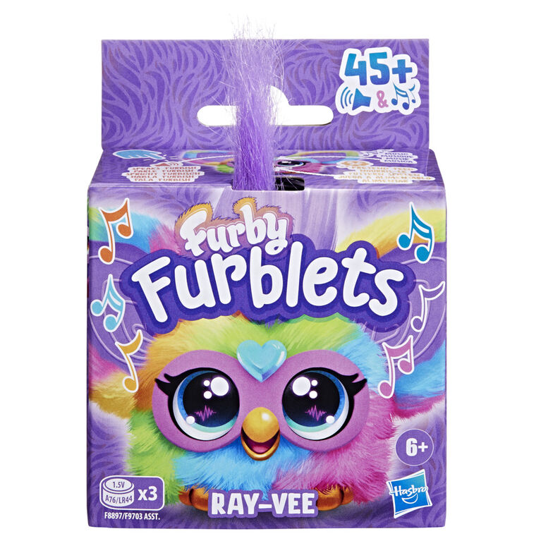 Furby Furblets Ray-Vee Mini Electronic Plush Toy