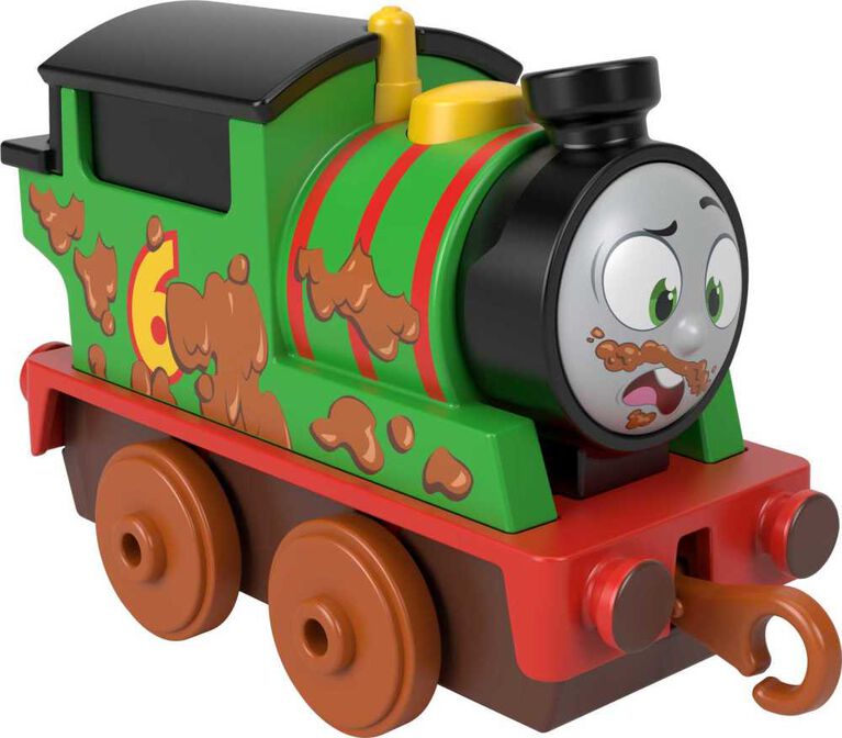 Thomas & Friends Mud Run Percy Push-Along Engine