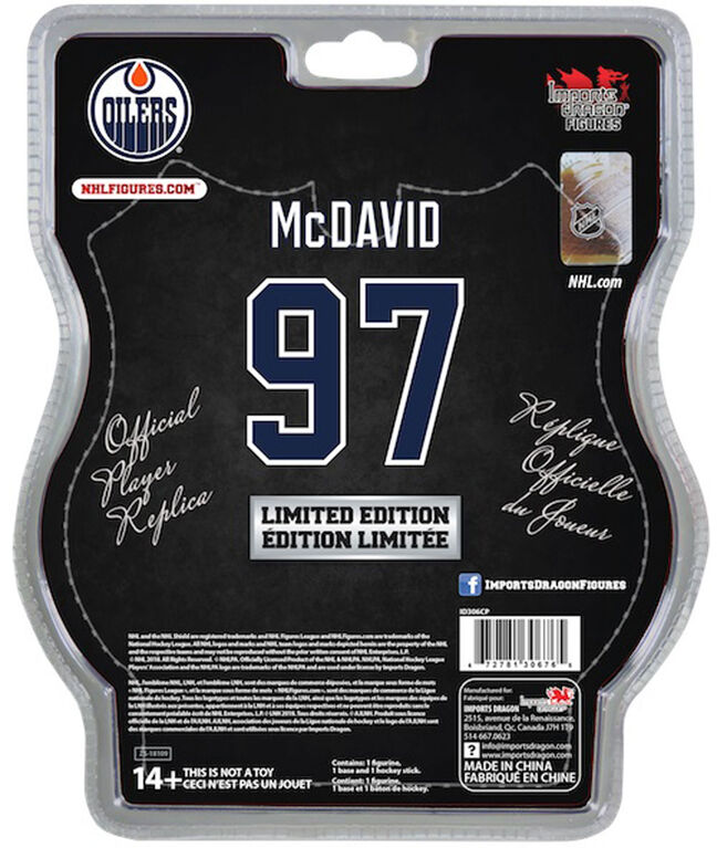 Connor McDavid Edmonton Oilers Infant Home Replica Player Jersey