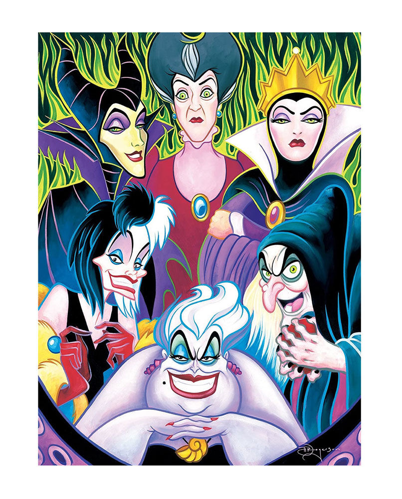 Ceaco Disney Fine Art 1000-Piece Puzzle Misleading Ladies