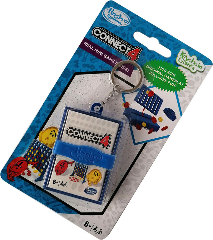Jeux sur porte-clés Hasbro - Jeu Connect 4