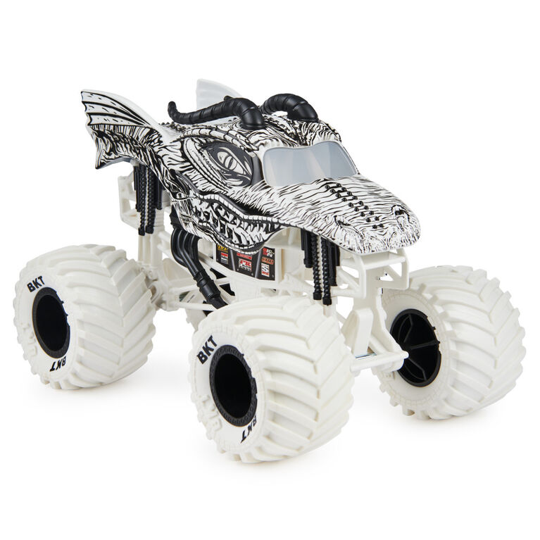 Monster Jam, Official Dragon Monster Truck, Collector Die-Cast Vehicle, 1:24 Scale