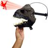 Jurassic World Indoraptor Dinosaur Mask with Tracking Light and Sound for Role Play