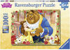 Ravensburger - Disney - Belle & Beast Puzzle 100pc