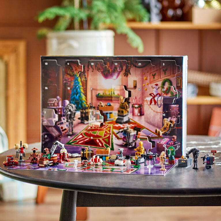 LEGO Star Wars Le Calendrier de l'Avent 2025, Ensemble-Cadeau, Jouets de Construction, Cadeau de Noël pour Enfants 75418