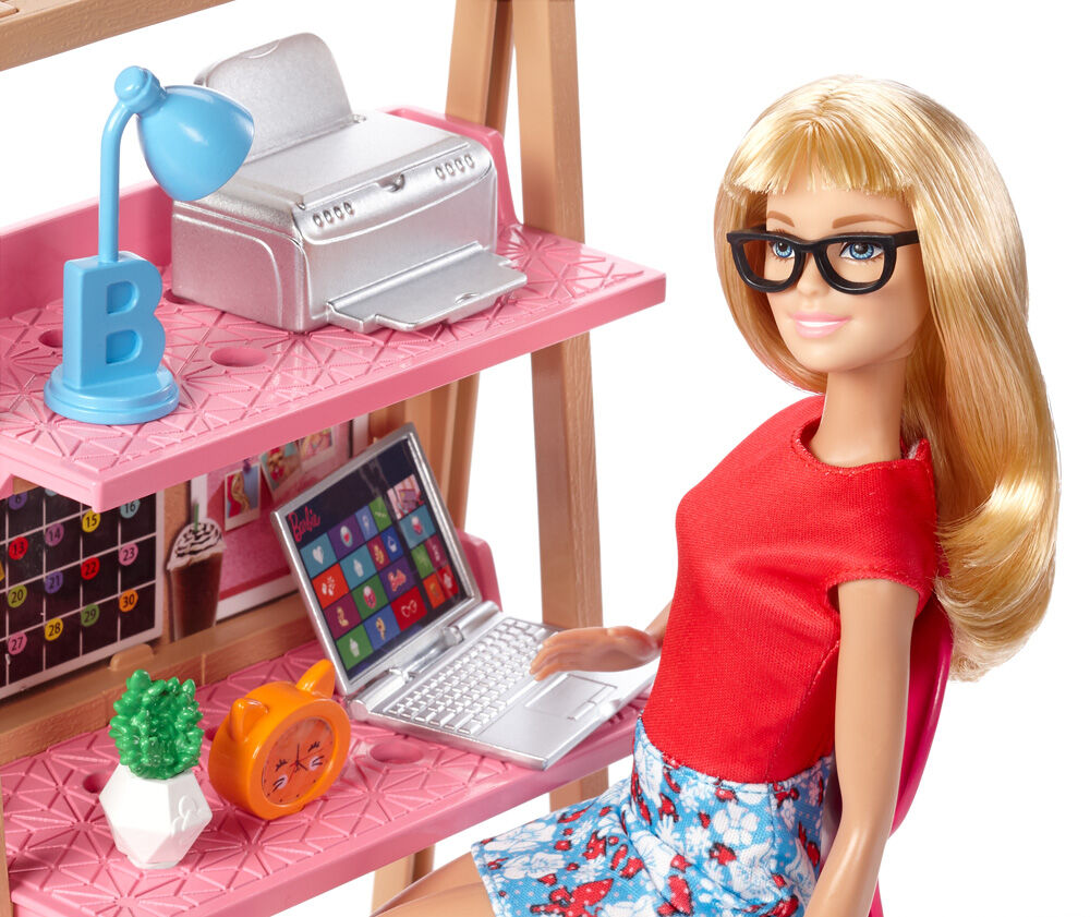 Barbie desk set clearance