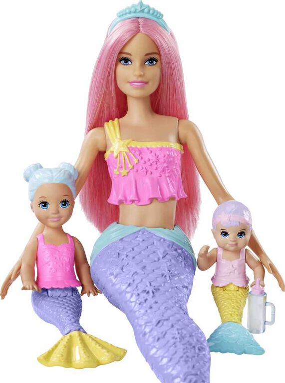 Barbie - Dreamtopia - Poupees et coffret de jeu - Pouponnière des sirènes