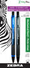 Crayon Mécanique Zebra Zgrip Baril Noir Et Bleu 2Pk