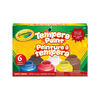 Peinture á tempera, 6 ct