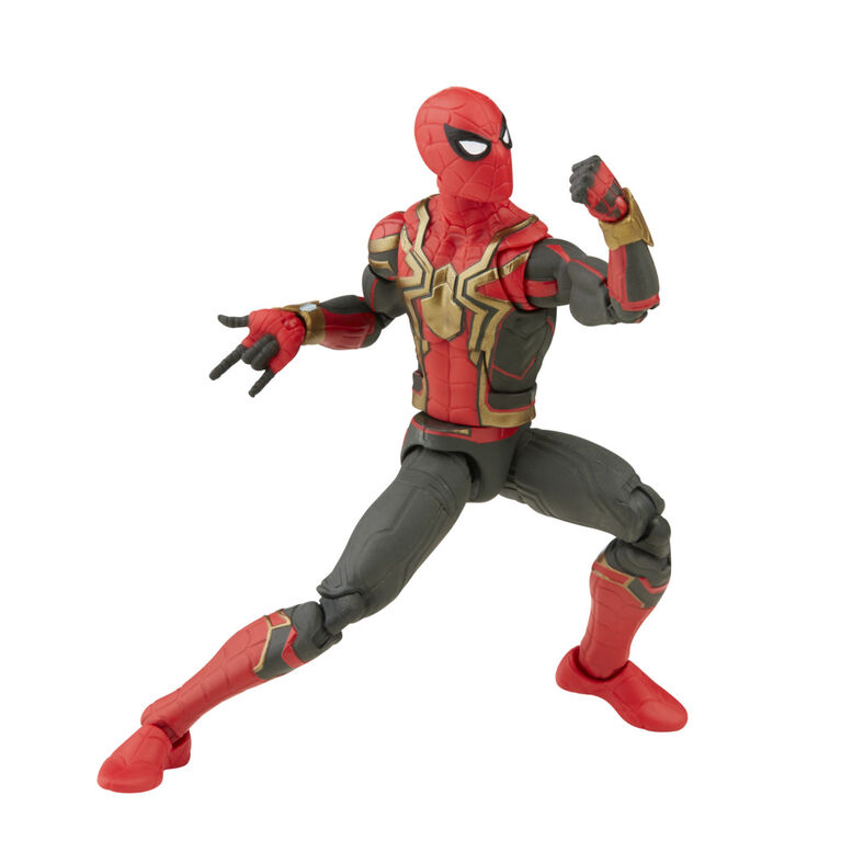 Marvel Legends Series Spider-Man en costume combiné, figurine de collection - Notre exclusivité