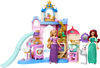 Disney Princess Pet Palace Playset with 7 Play Areas, 3 Animal Friends & 20+ Furniture & Accy