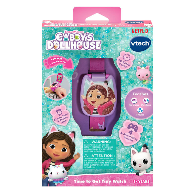 VTech Gabby's Dollhouse Time to Get Tiny Watch - English Edition