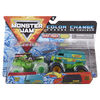 Monster Jam, Official Grave Digger Vs. Mystery Machine Color-Changing Die-Cast Monster Trucks, 1:64 Scale