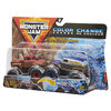 Monster Jam, Official Grave Digger vs. Grave Digger The Legend Color-Changing Die-Cast Monster Trucks, 1:64 Scale