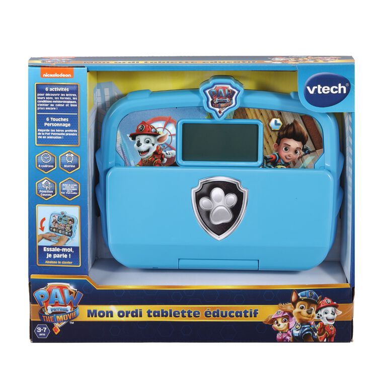 VTech PAW Patrol: Pat Patrouille Le Film - Mon ordi tablette éducatif -  Version française