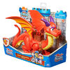 PAW Patrol, Figurines articulées Rescue Knights Sparks the Dragon avec super ailes et chiot Claw