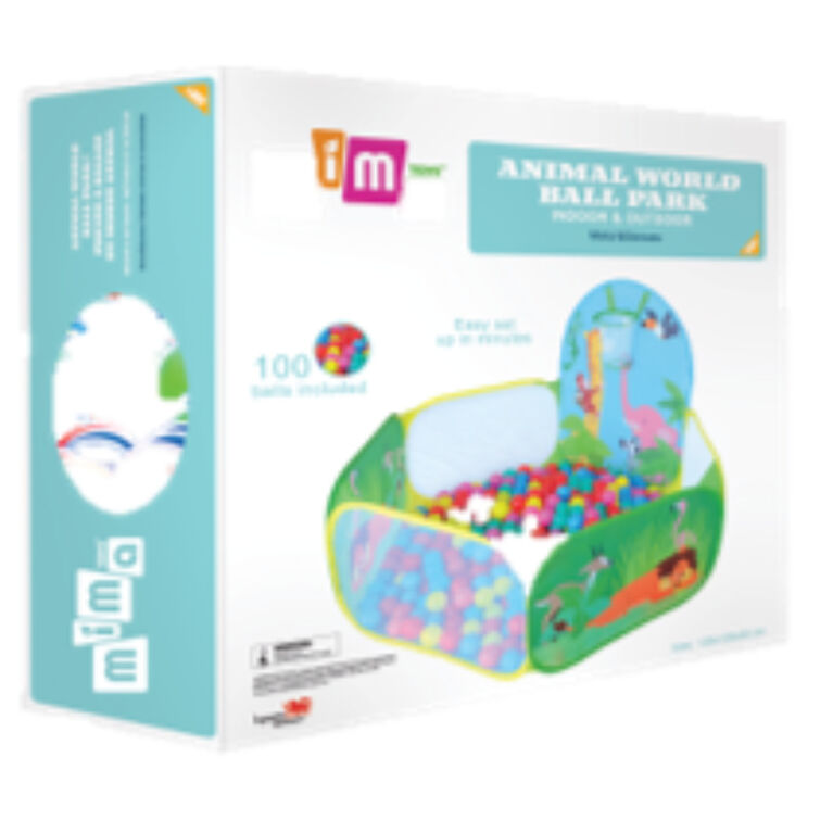 Mima - Animal World Ball Park with 100 balls