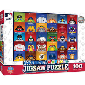 Masterpieces Puzzle Company MLB Mascots casse-tête de 100 pièces - Édition anglaise