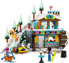 LEGO Friends Holiday Ski Slope and Café 41756 Building Toy Set (980 Pieces)