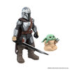 Star Wars Mission Fleet Mando's N-1 Starfighter, Grogu and Mandalorian Star Wars Toys