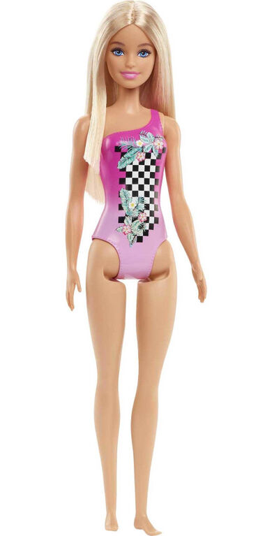 ​Barbie Dolls Wearing Swimsuits, Pink Swimsuit