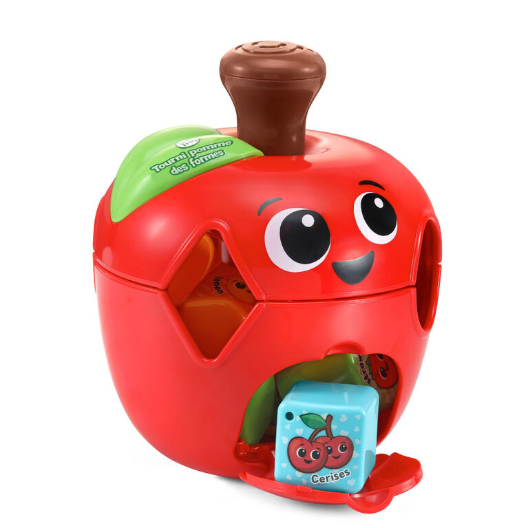 LeapFrog Spin and Change Apple Shape Sorter - French Version