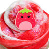 Original Squishmallows Scarlet the Strawberry Premium Cloud Slime, Strawberry Scented
