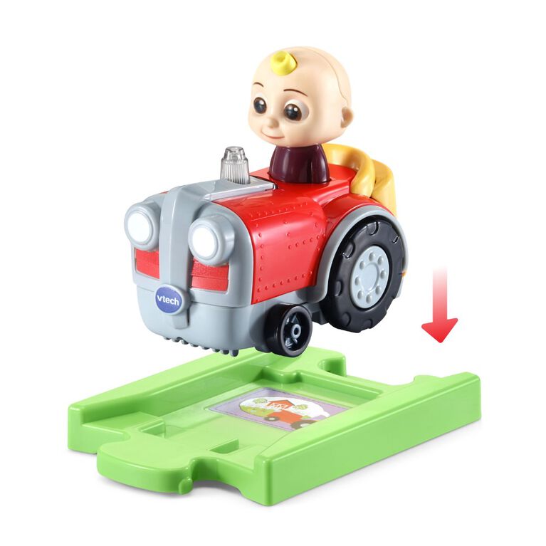 VTech CoCoMelon Tut Tut Bolides JJ's Tractor and Track - French Edition