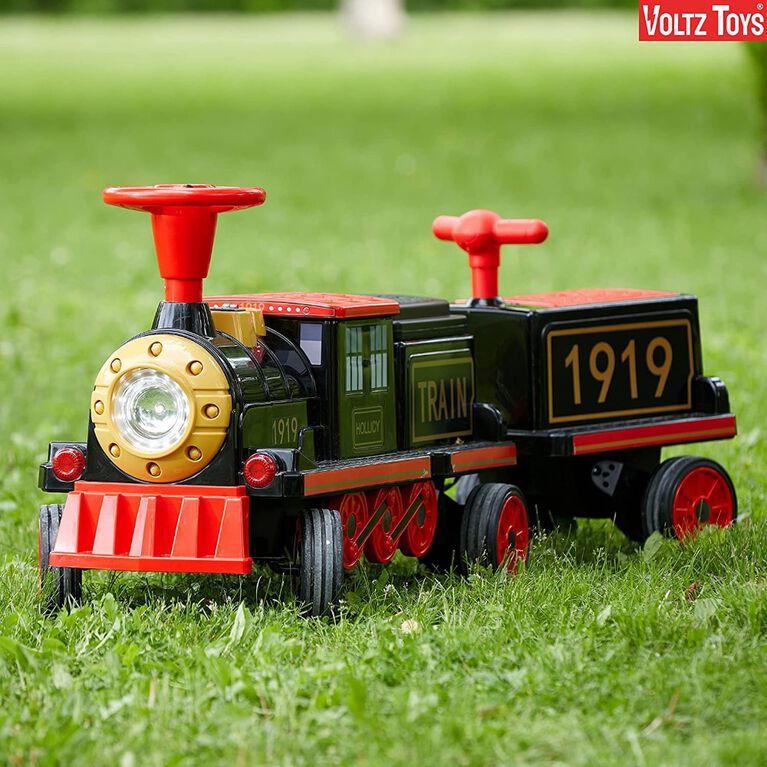 Voltz Toys Locomotive Train with Carriage