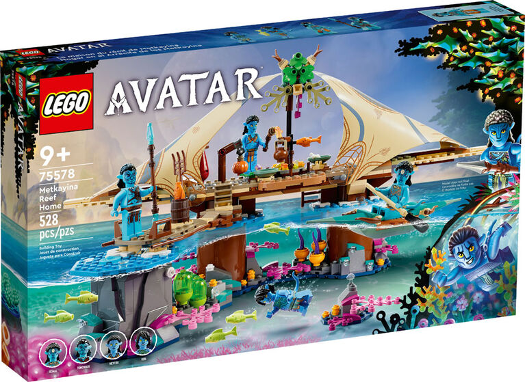 LEGO Avatar Metkayina Reef Home 75578 Building Toy Set (528 Pieces)