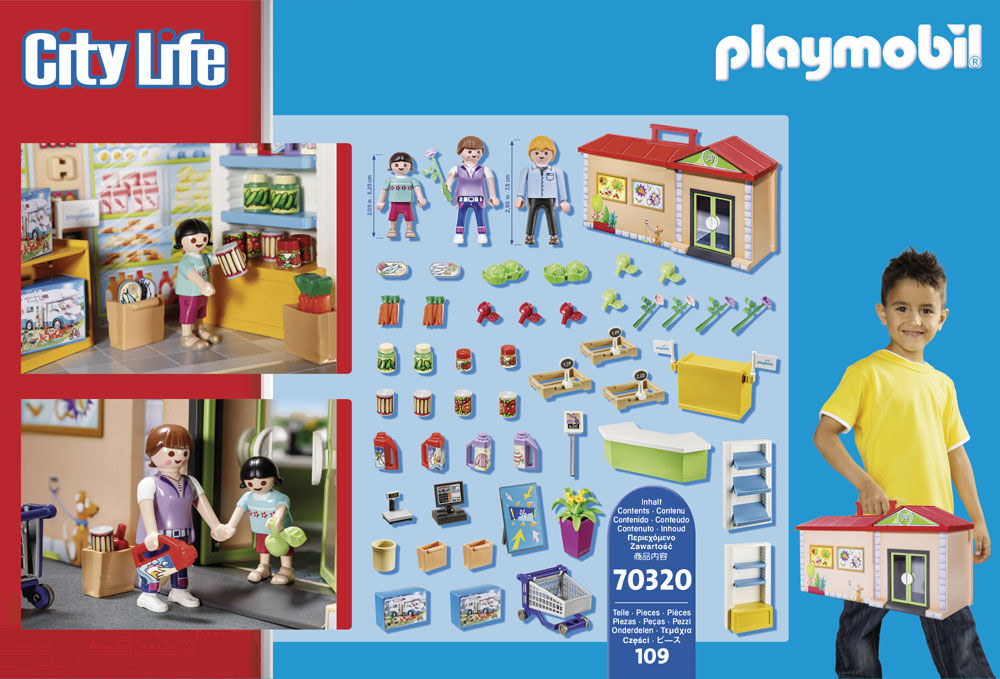 Playmobil grocery shop 2025