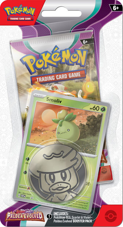 Pokemon Scarlet & Violet Paldea Evolved Checklane Blister