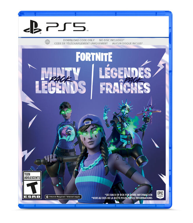 Pack Légendes Minty Fortnite Playstation 5