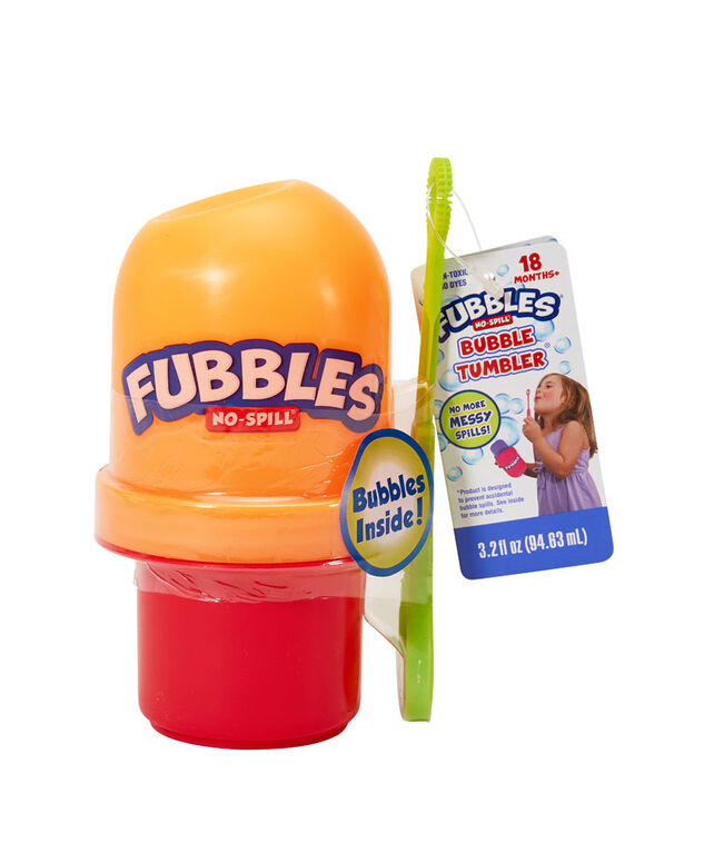 Fubbles No-Spill Bubble Tumbler - English Edition