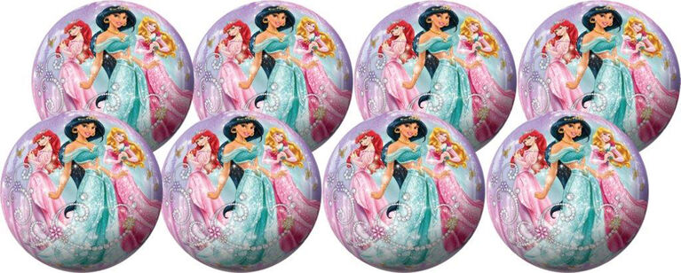 8 Pack Playball with Pump 4 inch Princess