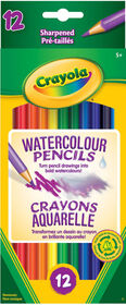 12 crayons à aquarelle Crayola