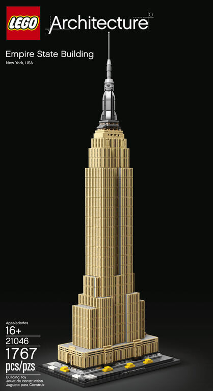 Lego architecture empire state building 2025 21046