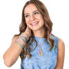 Cool Maker, KumiKreator Sunset Fashion Pack Refill, Friendship Bracelet and Necklace Activity Kit