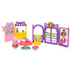 Gabby's Dollhouse, Fête dans le jardin de Kitty Fairy, Coffret de 18 pièces avec 3 figurines, jouets surprises et accessoires maison de poupée