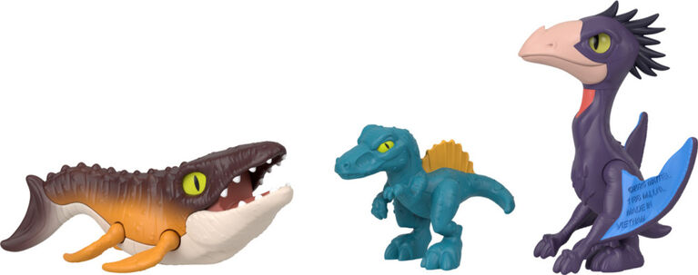 Fisher-Price-Multipack Dinosaures Air, Mer, Terre Imaginext